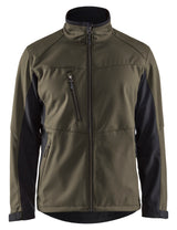 Blåkläder 4950 Softshell Jakke materiale med firmalogo