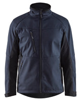Blåkläder 4950 Softshell Jakke produktbillede med tryk