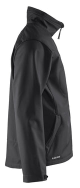 Blåkläder 4951 Softshell jakke detalje til broderi