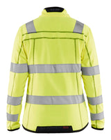 Blåkläder 4966 Dame High Vis Microfleece Jakke produktbillede med logo