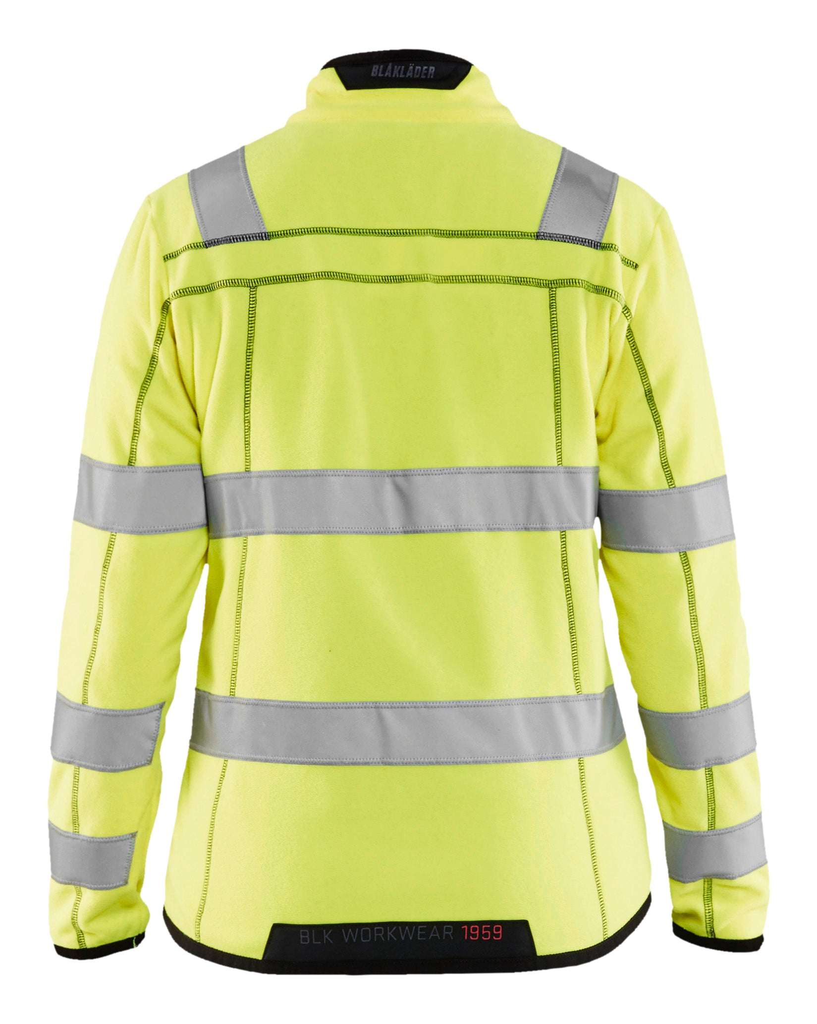 Dame High Vis Microfleece Jakke