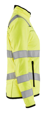 Blåkläder 4966 Dame High Vis Microfleece Jakke detalje til broderi