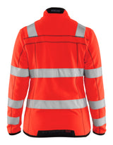 Blåkläder 4966 Dame High Vis Microfleece Jakke materiale med logo