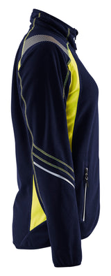 Blåkläder 4973 Dame Microfleece Jakke detalje til broderi