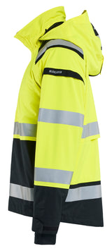 Blåkläder 4987 High Vis Skaljakke produktbillede med tryk