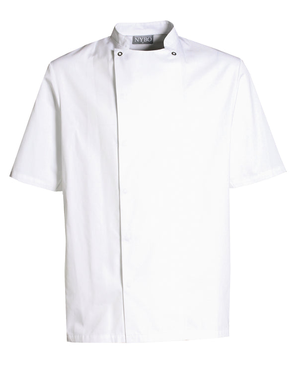 NYBO Workwear 501015 Unisex-kokkejakke med tryk eller logo – arbejdstøj og firmatøj