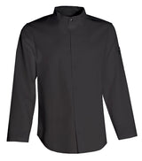 NYBO Workwear 501018 Unisex kokkejakke med lange ærmer produktbillede med logo