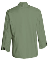 NYBO Workwear 501021 Kokkejakke L/S nærbillede med logo