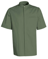 NYBO Workwear 501022 Kokkejakke S/S produktbillede med logo