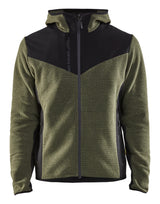 Blåkläder 5940 Strikket Jakke med Softshell materiale med firmalogo