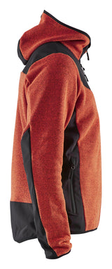 Blåkläder 5940 Strikket Jakke med Softshell produktbillede til broderi