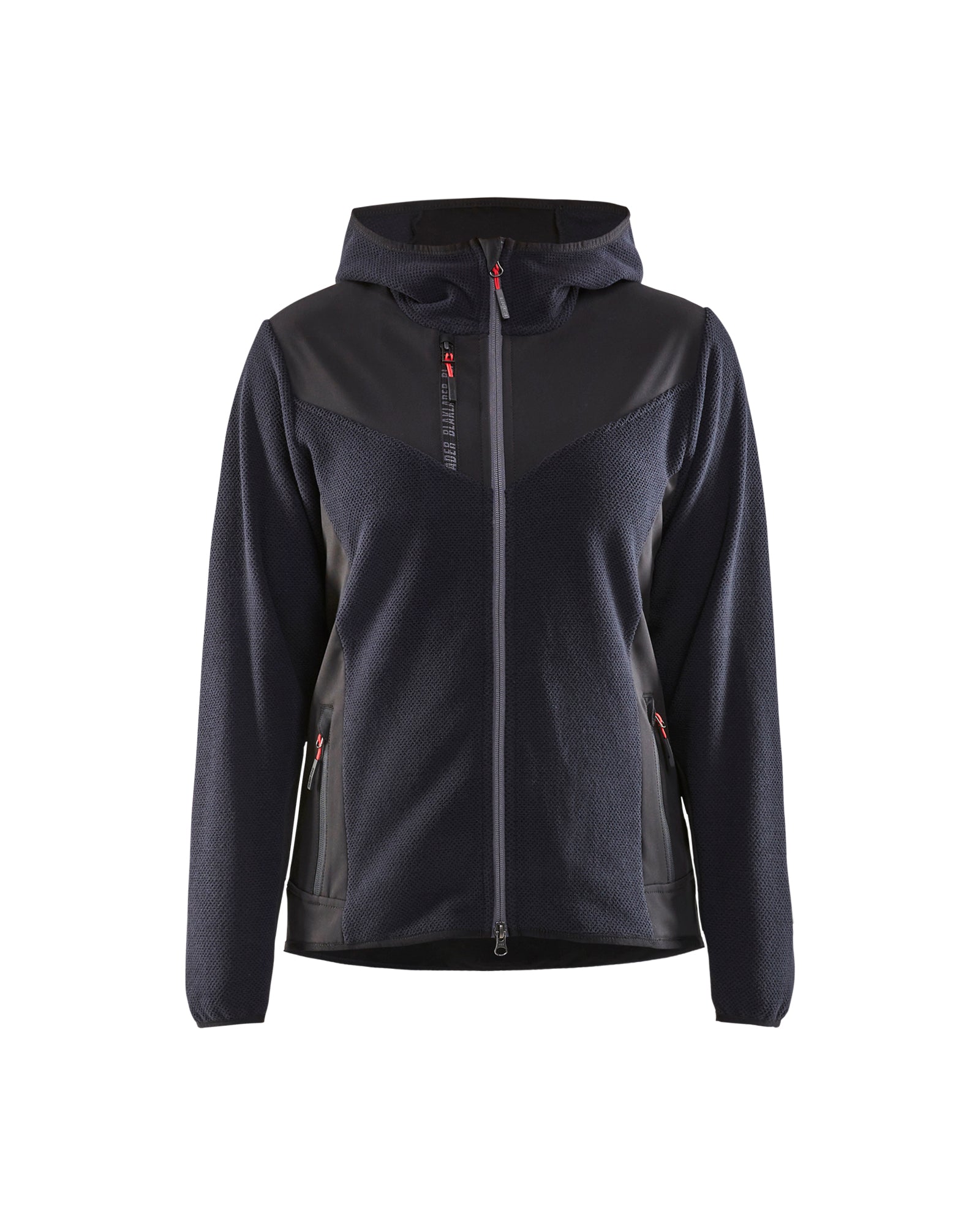 Blåkläder Dame Strikket Jakke med softshell