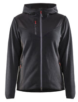 Blåkläder 5941 Dame Strikket Jakke med softshell materiale med firmalogo