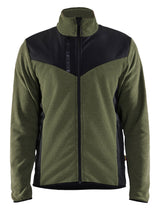 Blåkläder 5942 Strikket Jakke med Softshell med tryk eller logo – arbejdstøj og firmatøj