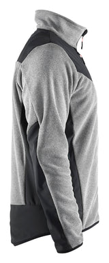 Blåkläder 5942 Strikket Jakke med Softshell produktbillede til broderi