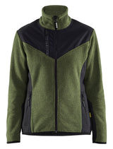 Blåkläder 5943 Dame Strikket jakke med Softshell med tryk eller logo – arbejdstøj og firmatøj