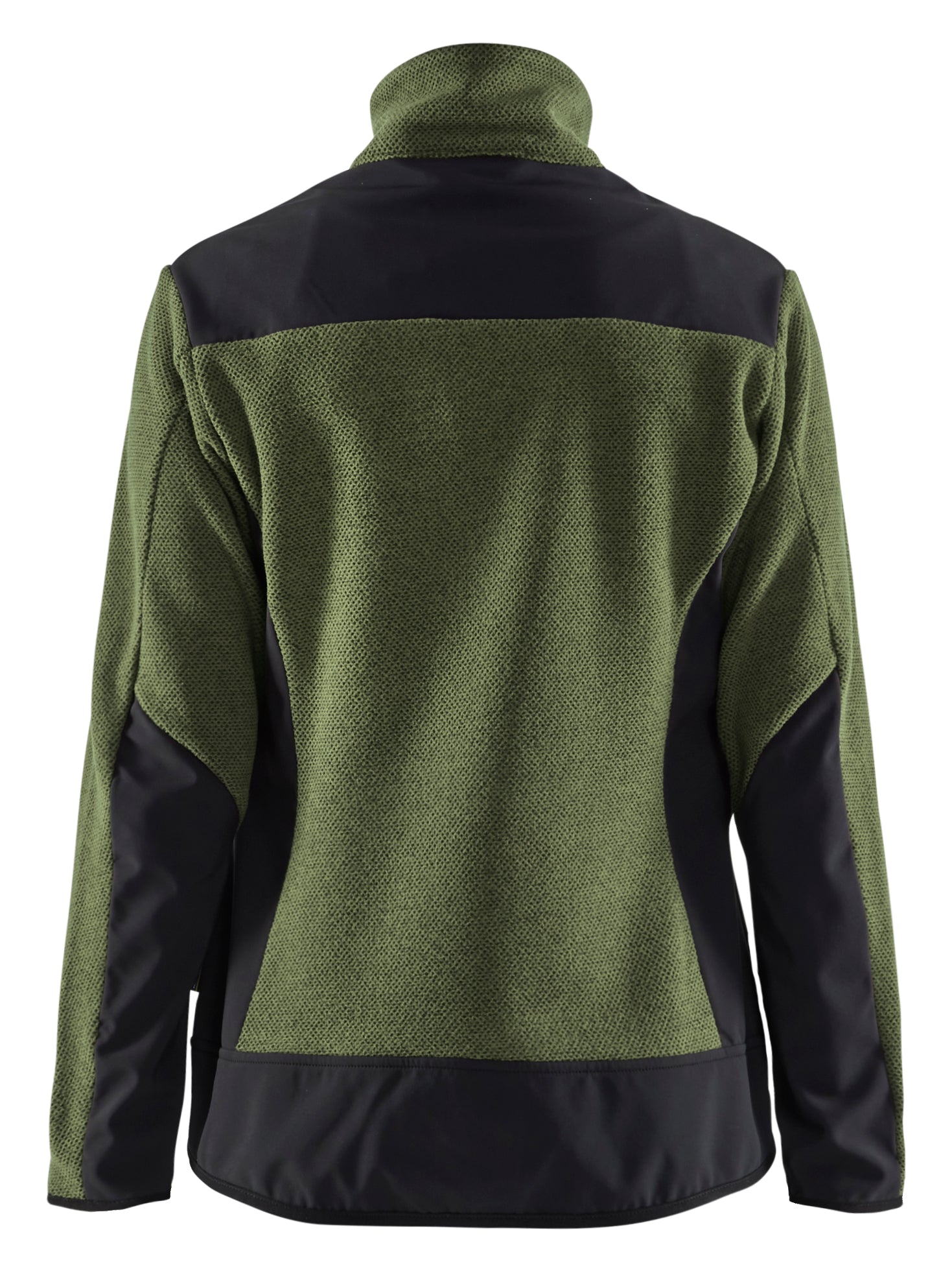 Dame Strikket jakke med Softshell