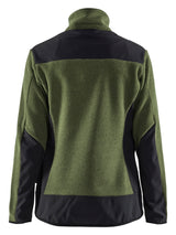 Blåkläder 5943 Dame Strikket jakke med Softshell produktbillede med logo