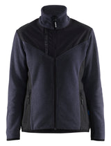 Blåkläder 5943 Dame Strikket jakke med Softshell materiale med firmalogo