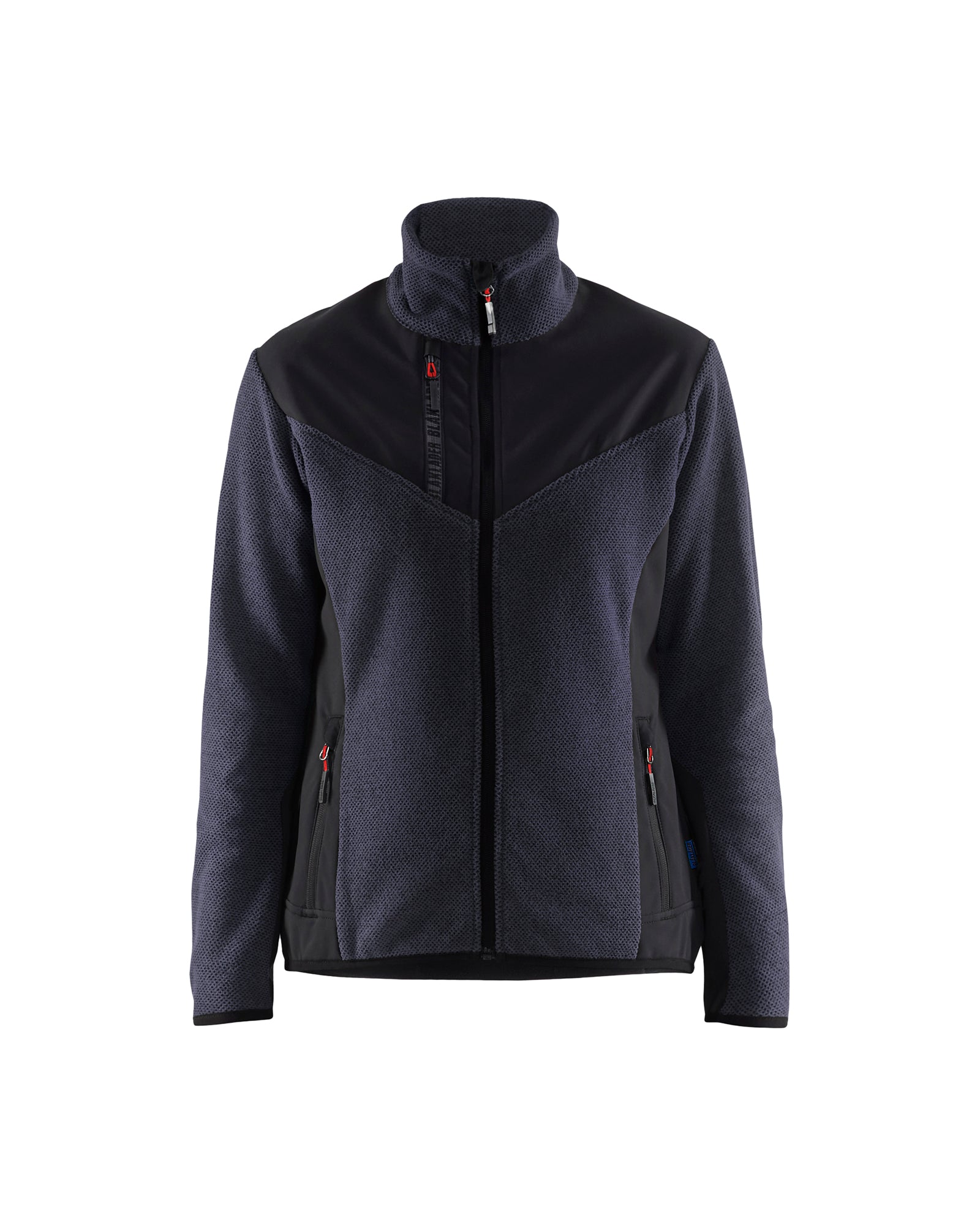 Blåkläder Dame Strikket jakke med Softshell