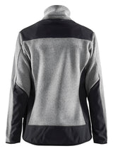 Blåkläder 5943 Dame Strikket jakke med Softshell materiale med logo