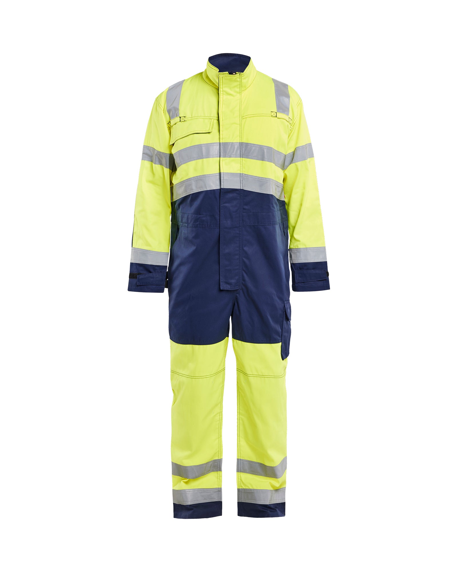 Blåkläder 6373 High Vis Kedeldragt, High Vis Gul/Marineblå