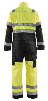 Blåkläder 6373 High Vis Kedeldragt nærbillede med logo