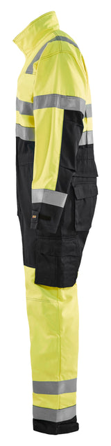 Blåkläder 6373 High Vis Kedeldragt produktbillede med tryk