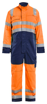 Blåkläder 6373 High Vis Kedeldragt detalje med firmalogo