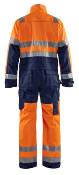 Blåkläder 6373 High Vis Kedeldragt materiale med logo
