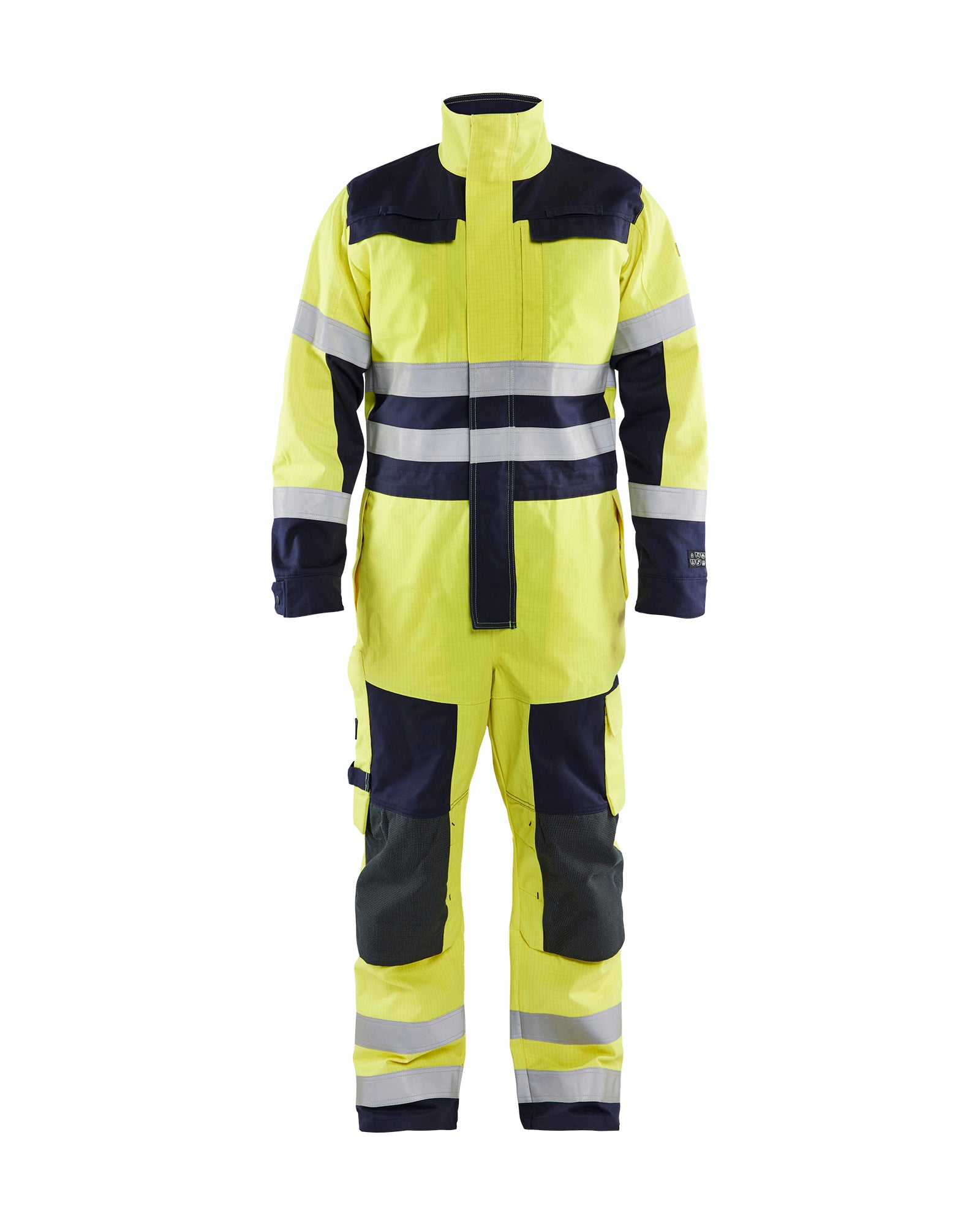 Blåkläder 6378 Multinorm Kedeldragt, High Vis Gul/Marineblå
