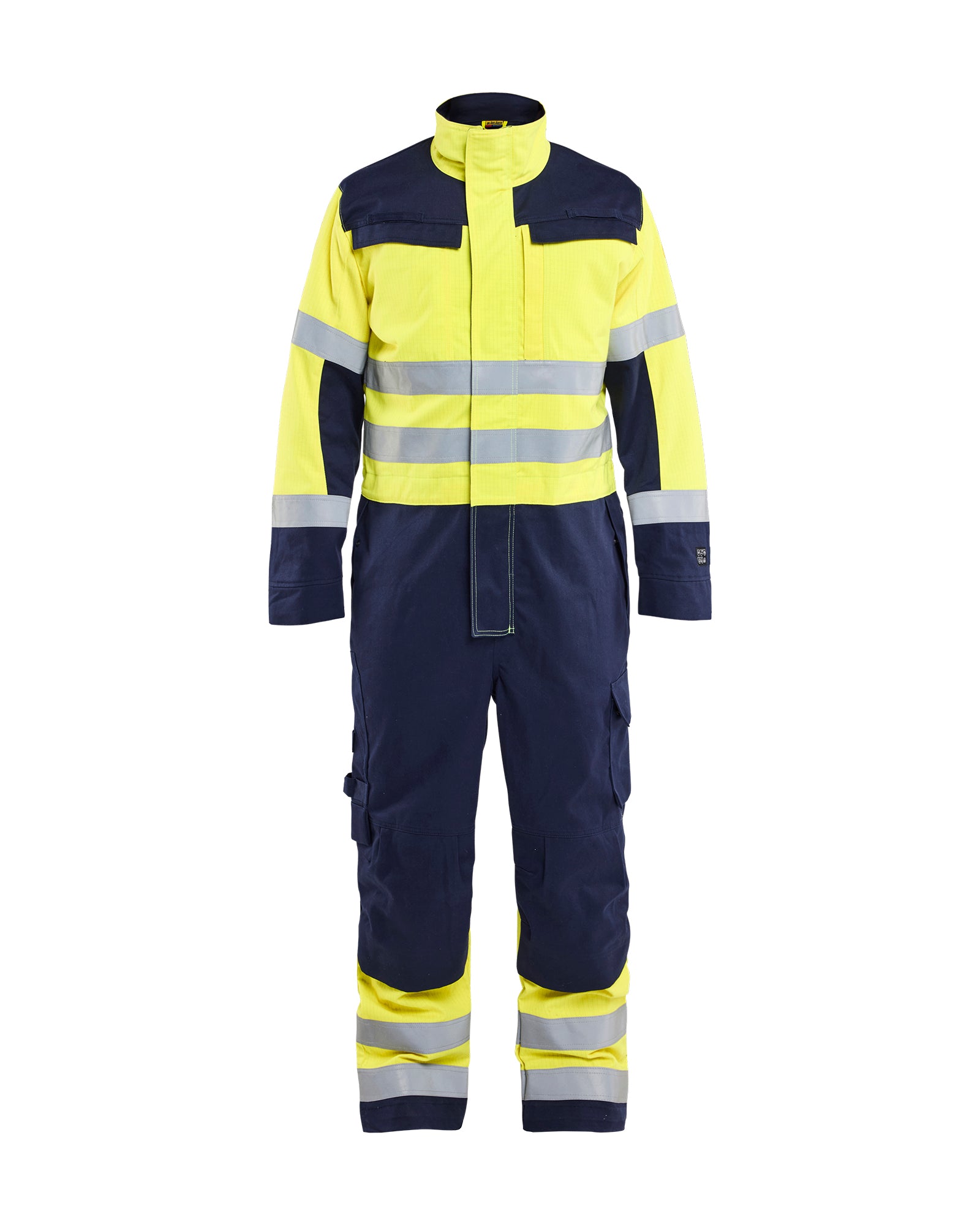 Blåkläder 6379 Multinorm Kedeldragt, High Vis Gul/Marineblå
