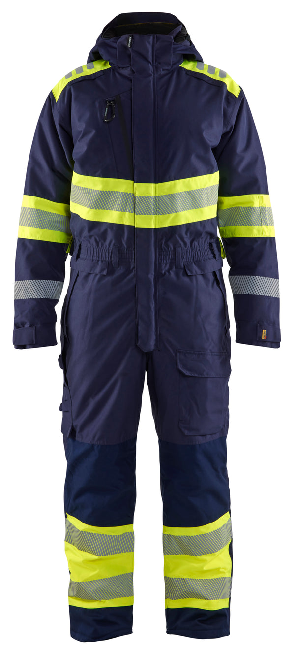 Blåkläder 6720 High Vis Vinter Kedeldragt med tryk eller logo – arbejdstøj og firmatøj