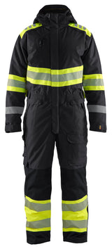 Blåkläder 6720 High Vis Vinter Kedeldragt materiale med firmalogo