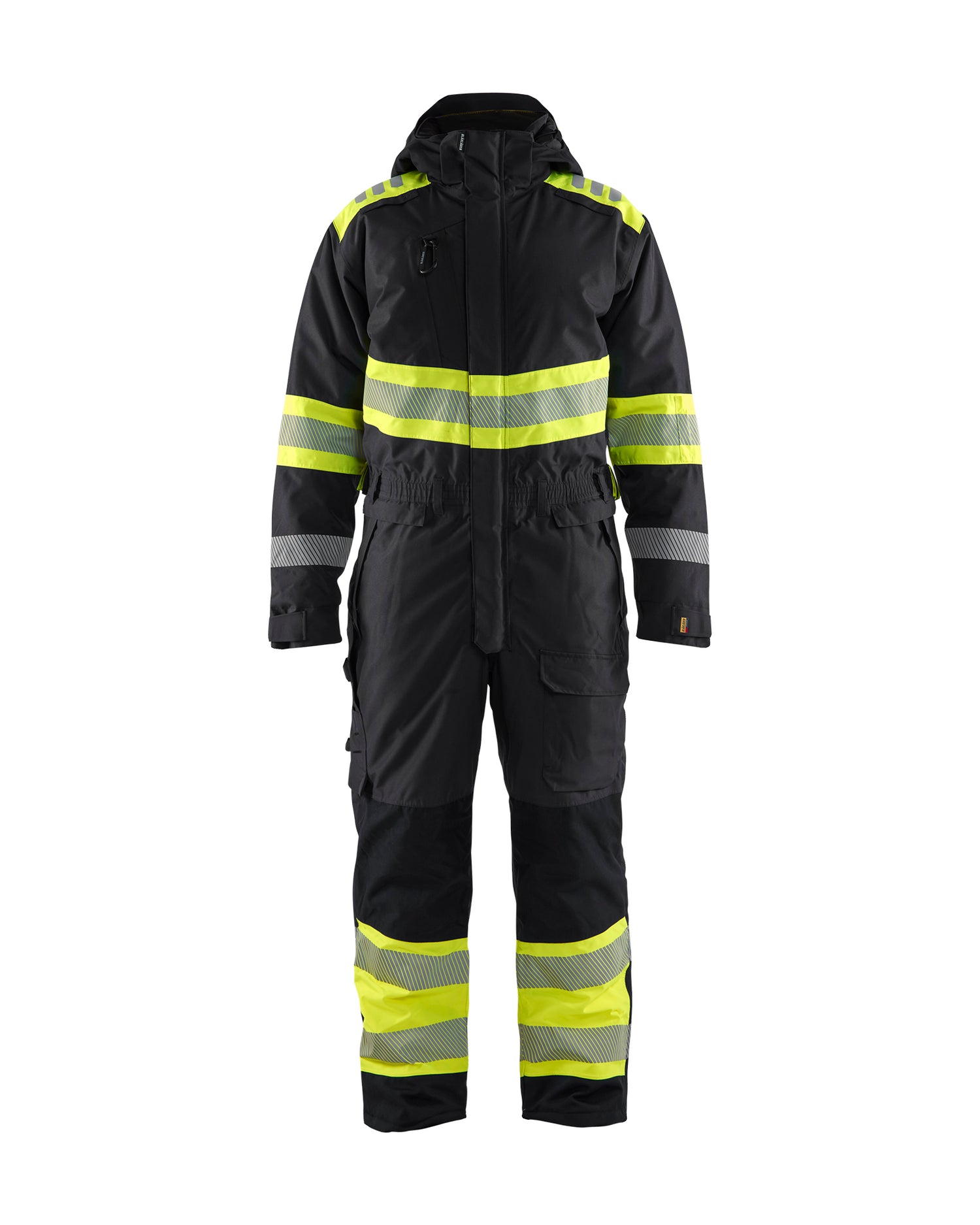Blåkläder 6720 High Vis Vinter Kedeldragt, Sort/High Vis Gul