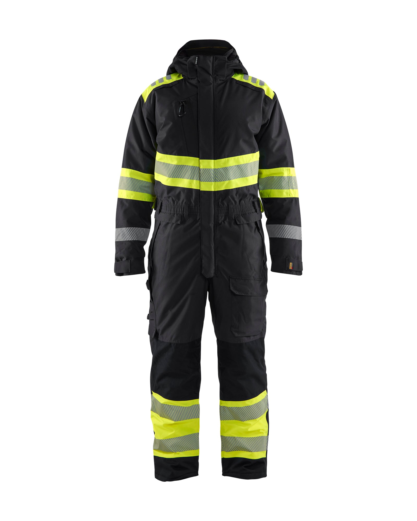 Blåkläder 6720 High Vis Vinter Kedeldragt, Sort/High Vis Gul