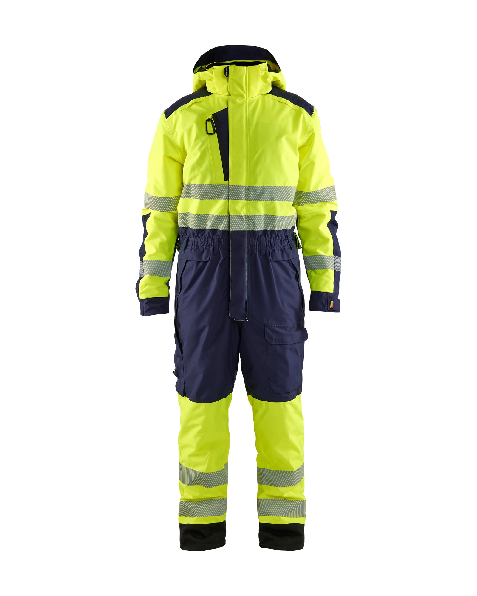 Blåkläder 6725 High Vis Vinter Kedeldragt, High Vis Gul/Marineblå