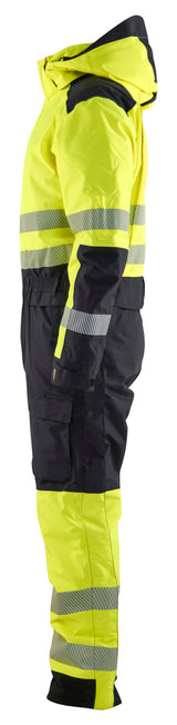 Blåkläder 6725 High Vis Vinter Kedeldragt produktbillede med tryk