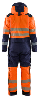 Blåkläder 6725 High Vis Vinter Kedeldragt materiale med logo