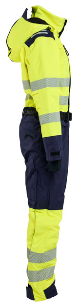 Blåkläder 6726 Dame High Vis Vinterkedeldragt detalje til broderi