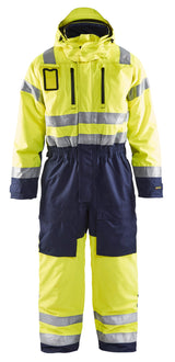 Blåkläder 6763 High Vis Vinter Kedeldragt med tryk eller logo – arbejdstøj og firmatøj