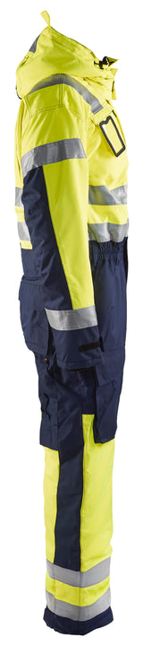Blåkläder 6763 High Vis Vinter Kedeldragt detalje til broderi