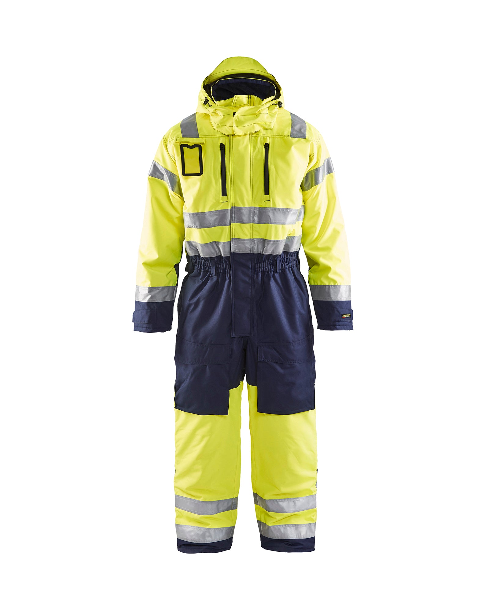 Blåkläder 6763 High Vis Vinter Kedeldragt, High Vis Gul/Marineblå