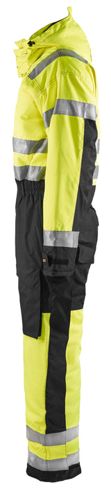 Blåkläder 6763 High Vis Vinter Kedeldragt produktbillede med tryk
