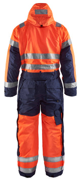Blåkläder 6763 High Vis Vinter Kedeldragt materiale med logo