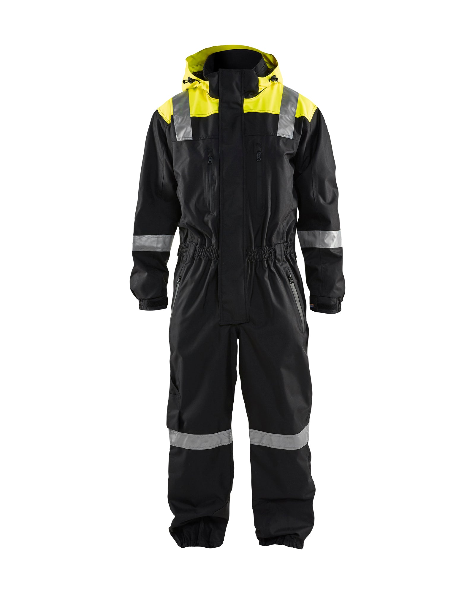 Blåkläder 6786 Skal Kedeldragt, Sort/High Vis Gul