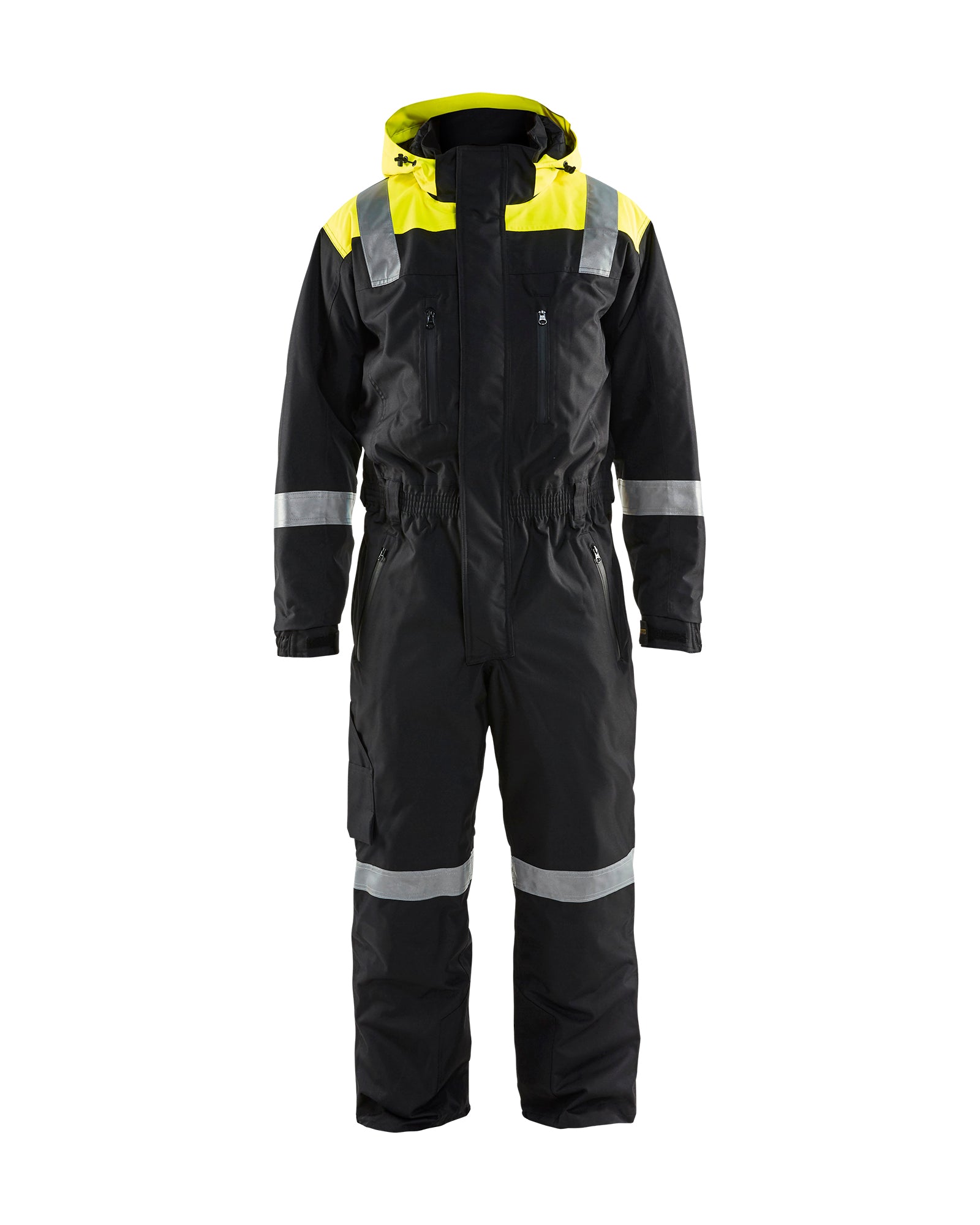 Blåkläder 6787 Vinter Kedeldragt, Sort/High Vis Gul