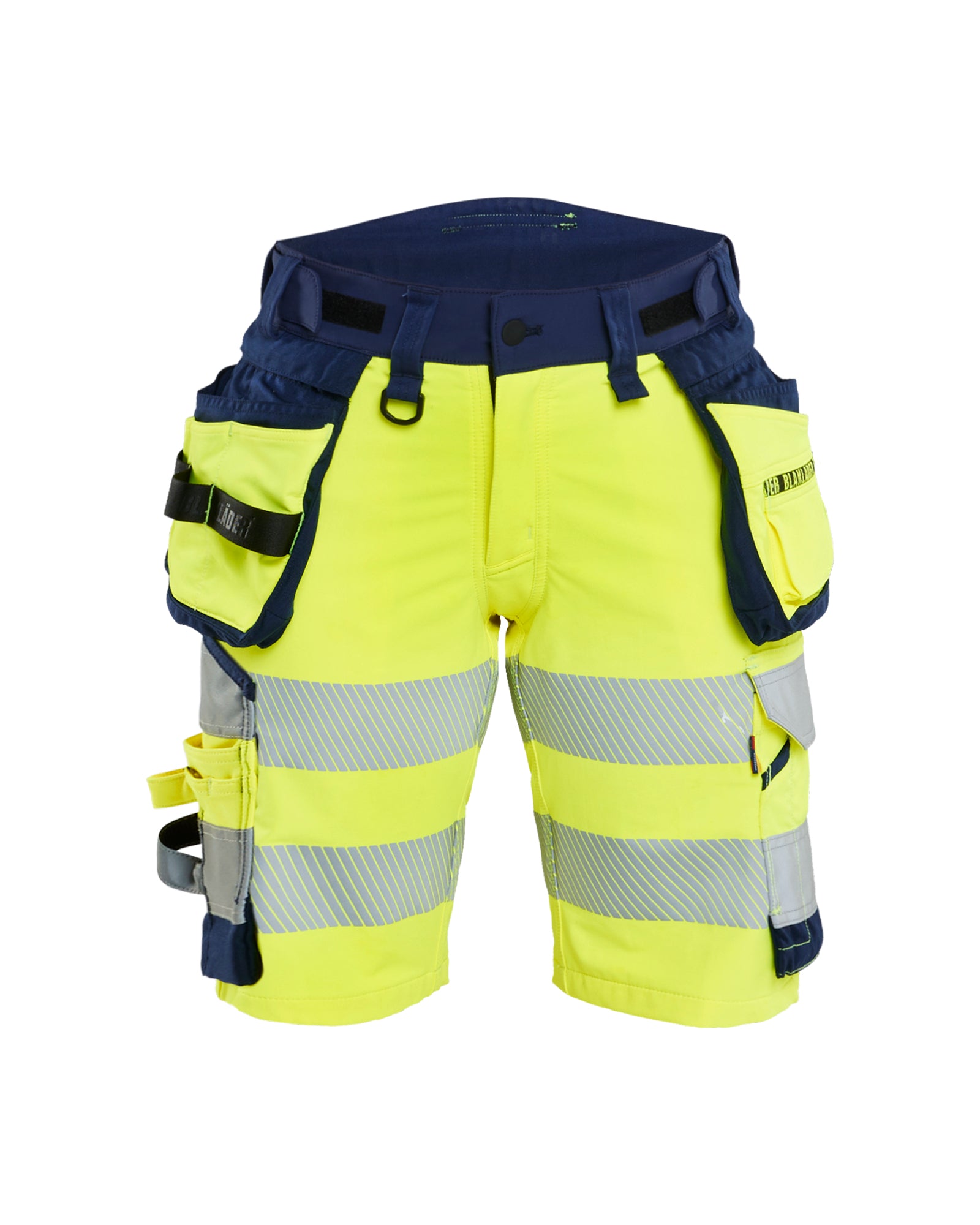 Blåkläder Dame High Vis Shorts 4-vejs Stretch