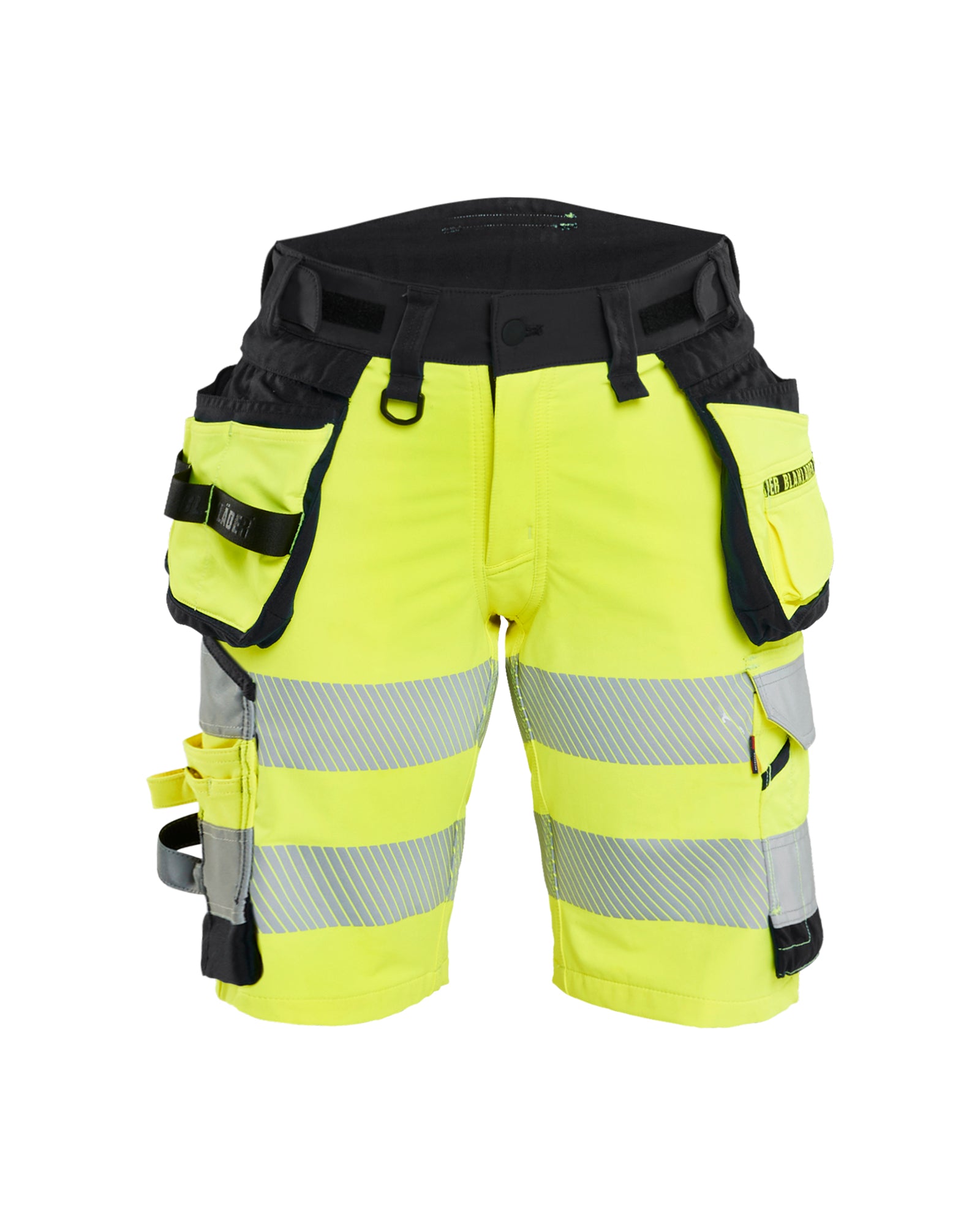 Blåkläder Dame High Vis Shorts 4-vejs Stretch