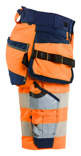 Blåkläder 7020 Dame High Vis Shorts 4-vejs Stretch produktbillede til broderi